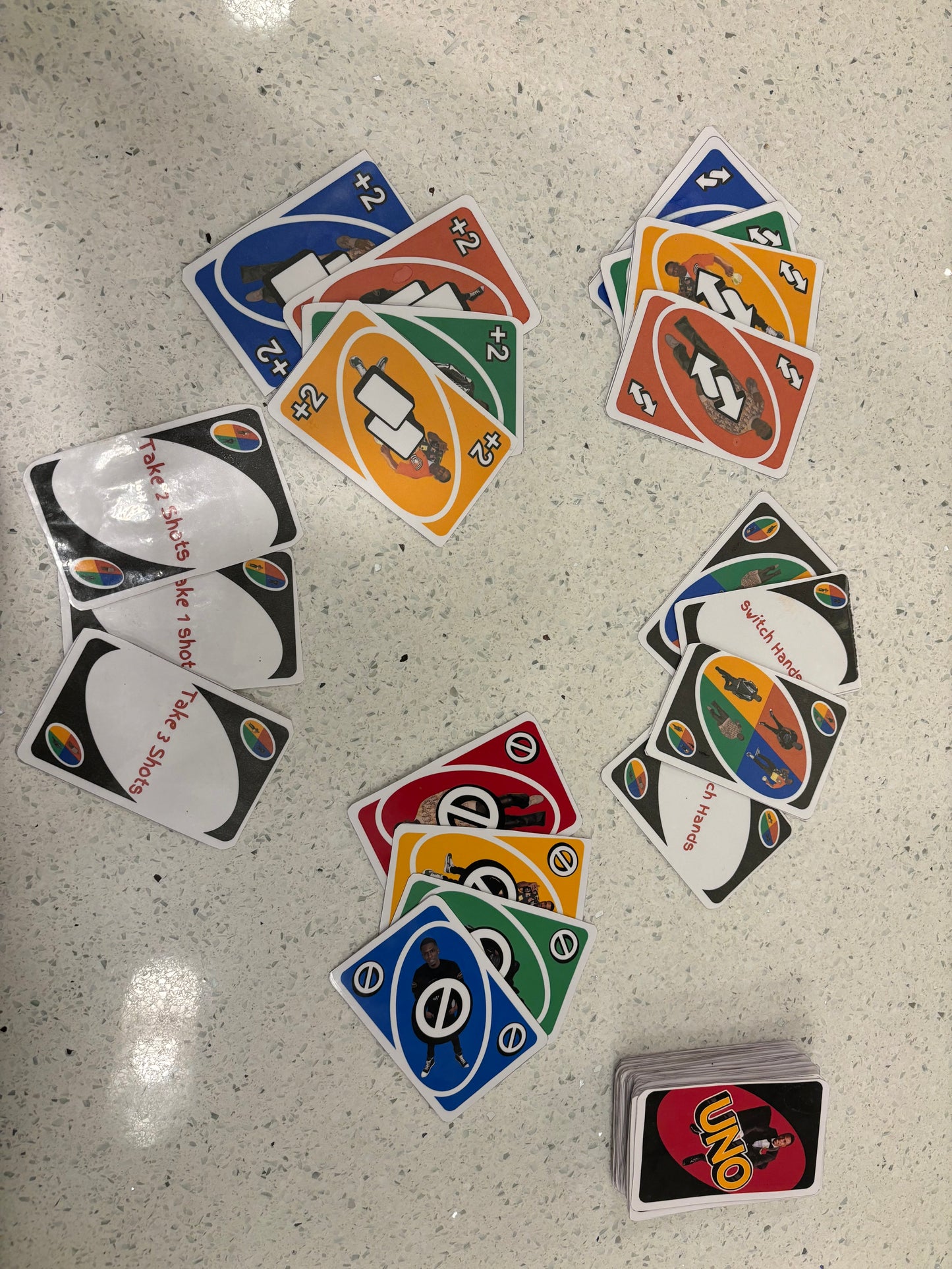 Customized uno cards